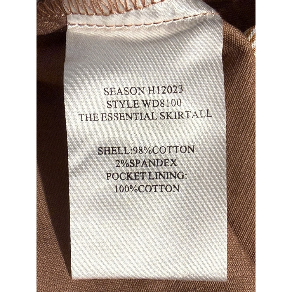 Wildfang Essential Skirtall XL Rose Brown Overall Mini Dress NWT - Picture 10 of 12